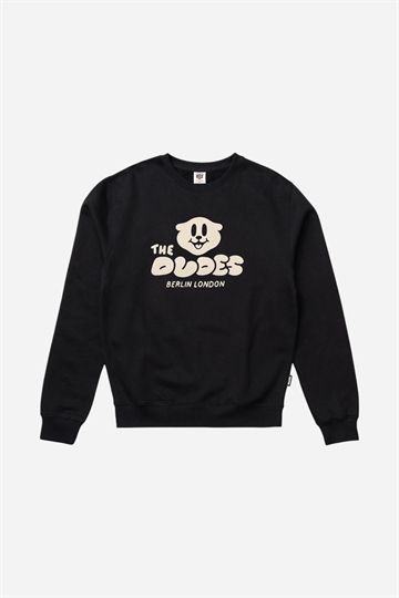 The Dudes Logo Pullover - Svart